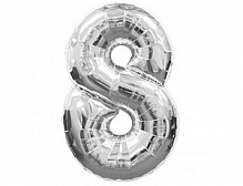Цифра 8 Flexmetal СЕРЕБРО ( 901768 Р )